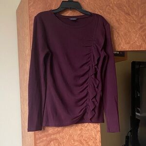 Club Monaco Wool/Acrylic Long Sleeve Top